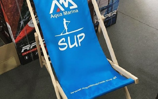 Leżaki reklamowe dla Aqua Marina Leżaki reklamowe