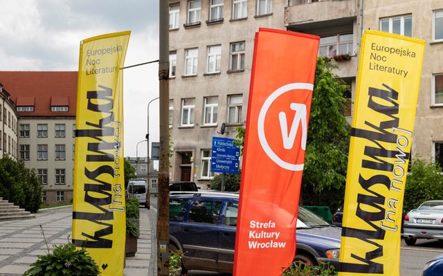 Windery reklamowe dla Strefy Kultury Wrocław Windery reklamowe